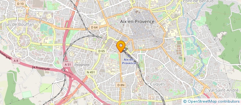 localisation de l'entreprise 16 AV DES BELGES à AIX-EN-PROVENCE
