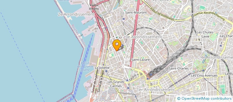 localisation de l'entreprise 16 BD DE PARIS à MARSEILLE
