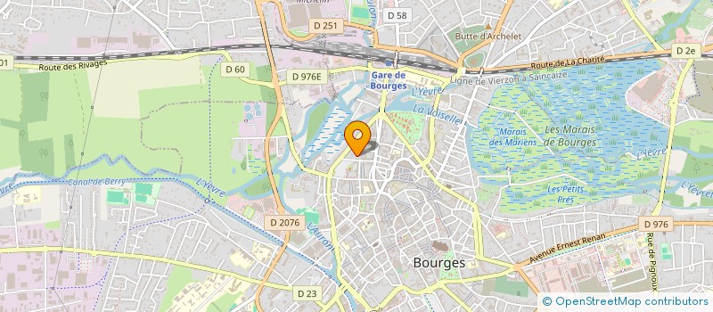 localisation de l'entreprise 16 BIS EXPERTISE  BOURGES