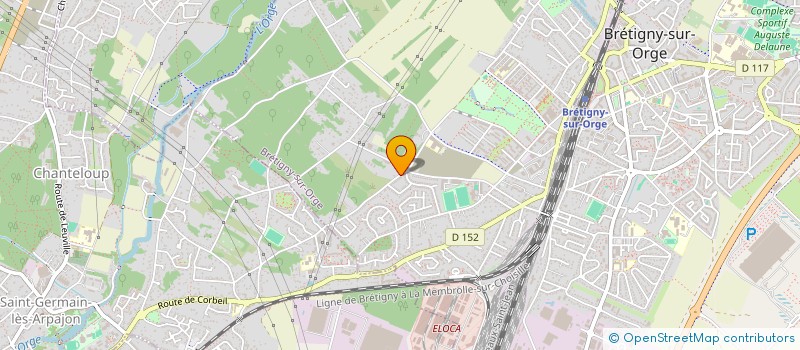 localisation de l'entreprise 16 CHEMIN DES CENDRENNES à BRETIGNY-SUR-ORGE
