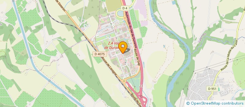 localisation de l'entreprise 16 DEGRES 7  SISTERON