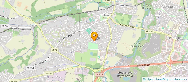 localisation de l'entreprise 16 EXPERTS IMMOBILIER  PIBRAC