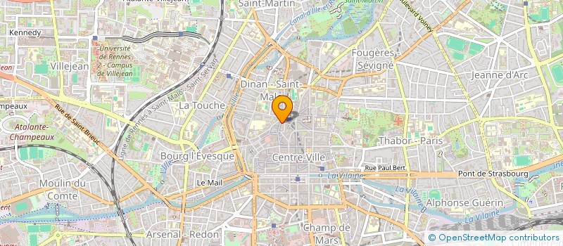 localisation de l'entreprise 16 PSTA COMPTOIR à RENNES
