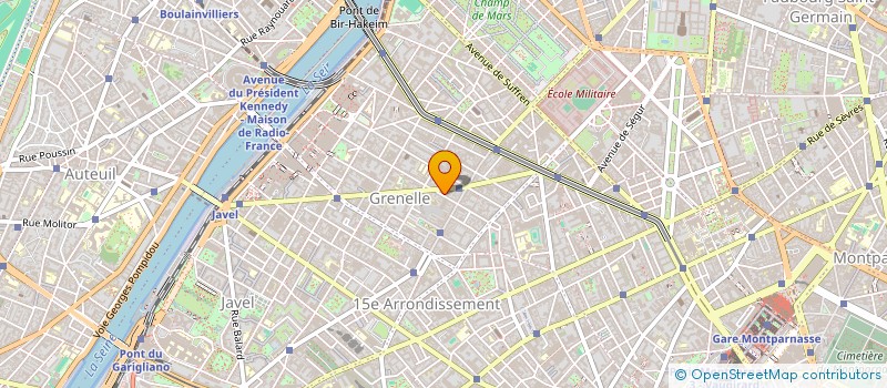 localisation de l'entreprise 16 R TOURNUS 75015  PARIS