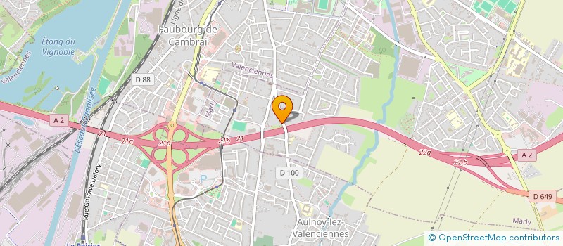 localisation de l'entreprise 16, RUE NOUVELLE HOLLANDE  MARLY