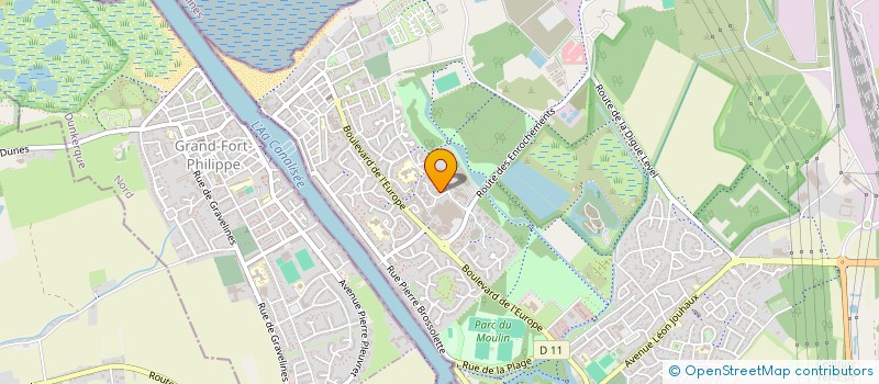 localisation de l'entreprise 16 STRASBOURG à GRAVELINES