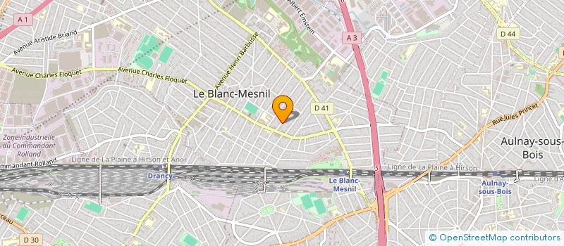 localisation de l'entreprise 16 WAGNER  LE BLANC-MESNIL