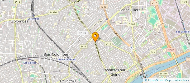 localisation de l'entreprise 160 ST SNEAKERS  ASNIERES-SUR-SEINE