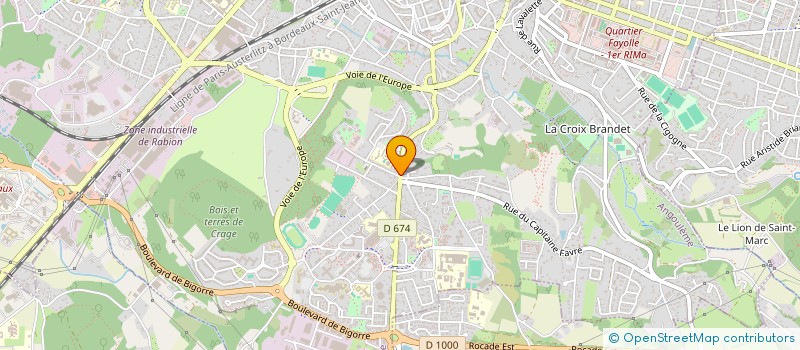 localisation de l'entreprise 16000 PIZZA à ANGOULEME