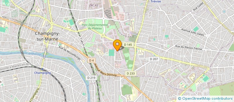 localisation de l'entreprise 16000 TOURS 2.0 à CHAMPIGNY-SUR-MARNE