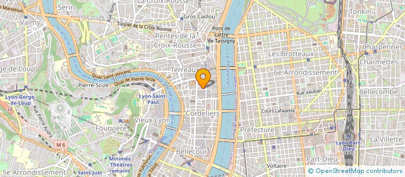 localisation de l'entreprise 1629 NOTAIRES à LYON