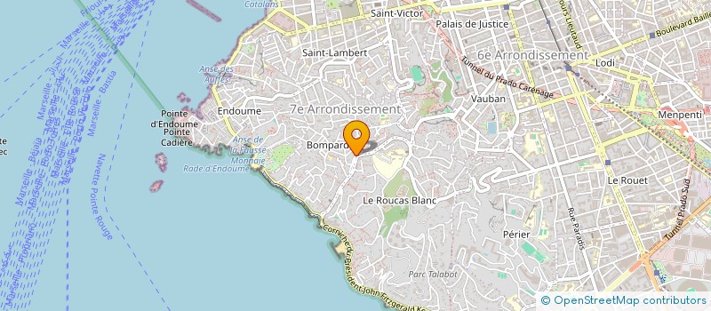 localisation de l'entreprise 16A HOLDING  MARSEILLE