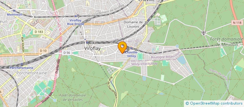 localisation de l'entreprise 16H02 CONSEIL  VIROFLAY