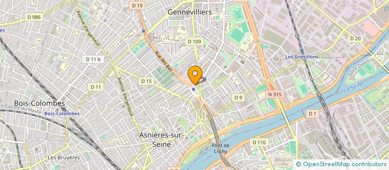 localisation de l'entreprise 16HEURESDUMAT  ASNIERES-SUR-SEINE