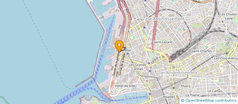 localisation de l'entreprise 17 CENT 78 à MARSEILLE 2EME