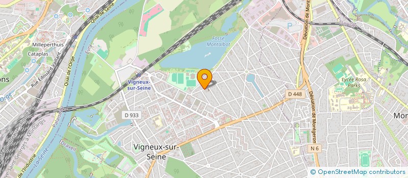 localisation de l'entreprise 17 CORRINGER à VIGNEUX-SUR-SEINE