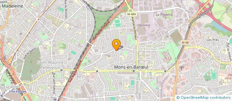 localisation de l'entreprise 17 CRESSON  MONS-EN-BARUL