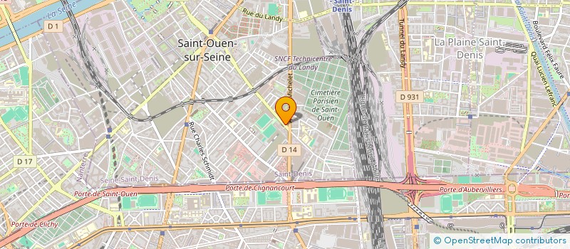 localisation de l'entreprise 17 DRIVE à SAINT-OUEN-SUR-SEINE