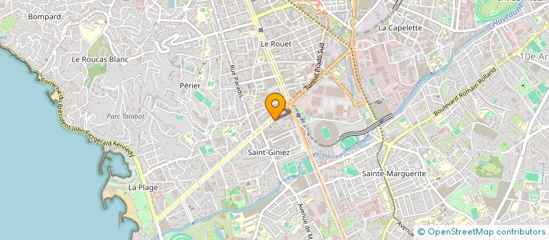 localisation de l'entreprise 17 INVEST  MARSEILLE