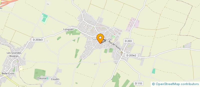 localisation de l'entreprise 17 MACHINE A BOIS  SAINTE-SOULLE