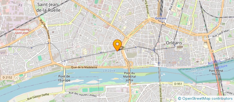 localisation de l'entreprise 17 MADELEINE  ORLEANS