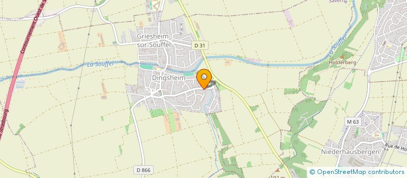 localisation de l'entreprise 17 MONSBERG  DINGSHEIM