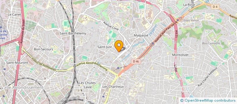 localisation de l'entreprise 17 POIDS DE LA FARINE à MARSEILLE