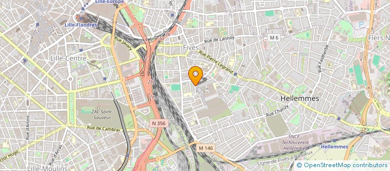 localisation de l'entreprise 17 RUE DUPUYTREN - LILLE à LILLE