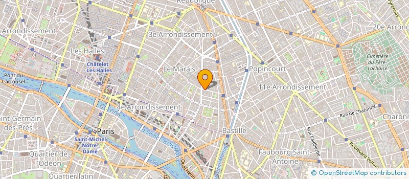 localisation de l'entreprise 17 SAINT GILLES  PARIS