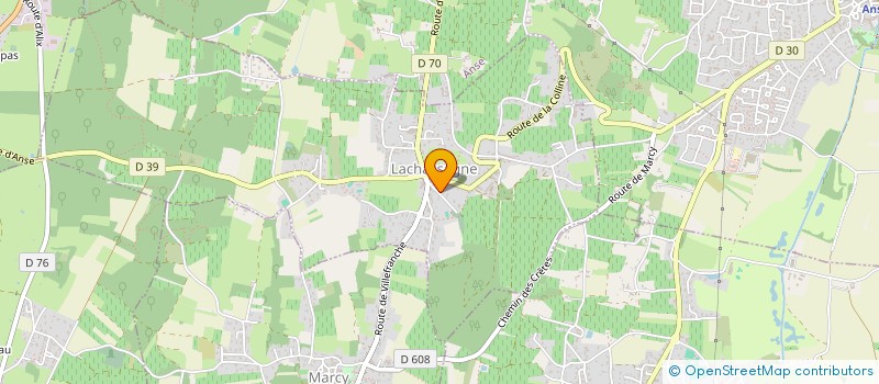 localisation de l'entreprise 17 SAINT JEAN  LACHASSAGNE