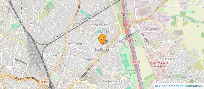 localisation de l'entreprise 17 SECONDES à TOULOUSE