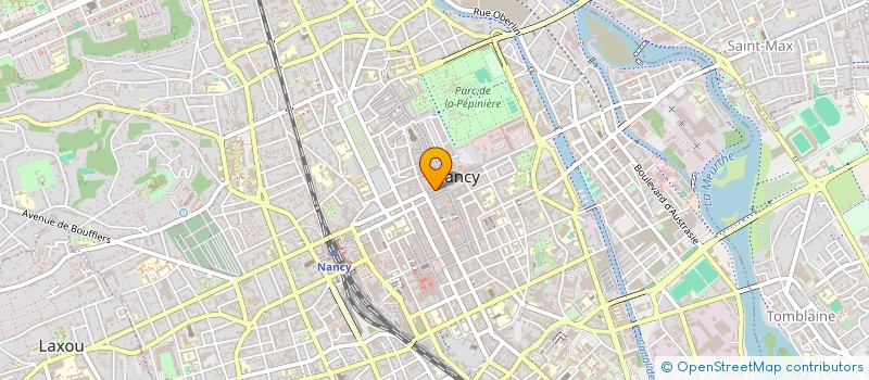 localisation de l'entreprise 17 STAN  NANCY