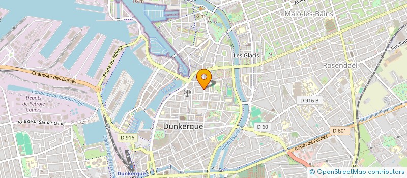 localisation de l'entreprise 17 TERQUEM à DUNKERQUE