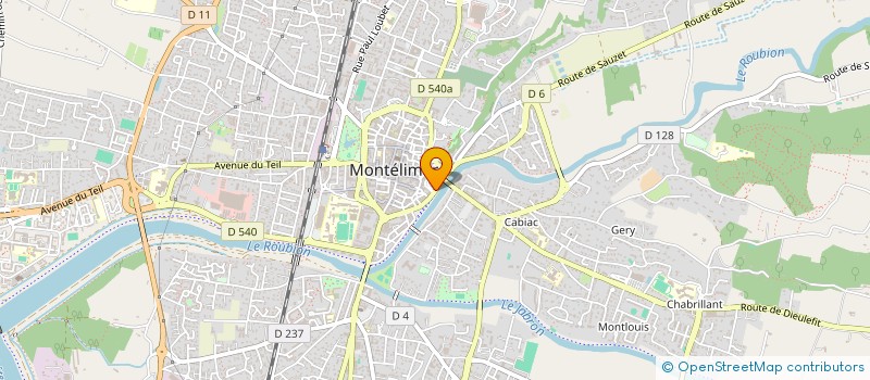 localisation de l'entreprise 17 TOP FEMMES à MONTELIMAR