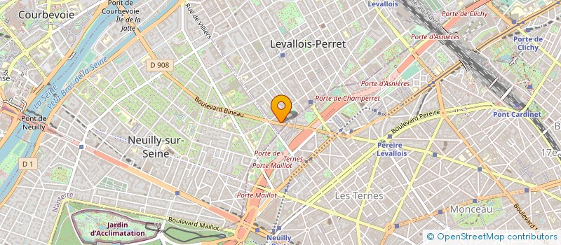 localisation de l'entreprise 1703 à LEVALLOIS-PERRET