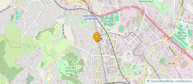 localisation de l'entreprise 171 GVDEP  SAINT-ETIENNE