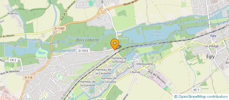 localisation de l'entreprise 1711384 JSV INVEST  BREUILLET