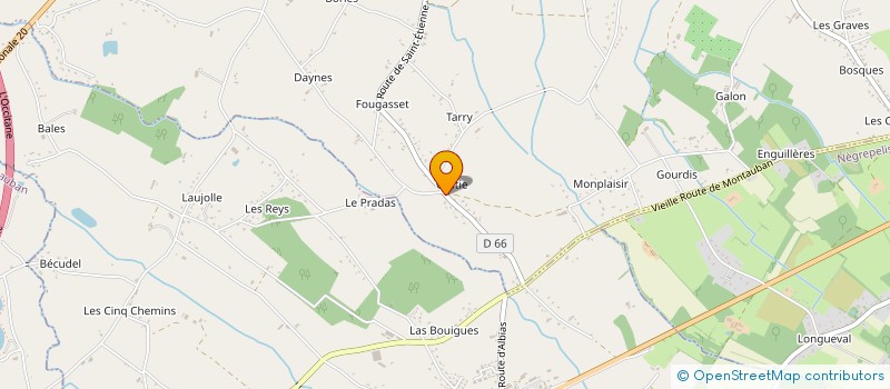 localisation de l'entreprise 1729  ALBIAS