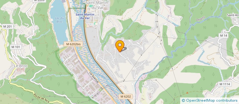 localisation de l'entreprise 1751 CONDAMINES  SAINT-MARTIN-DU-VAR