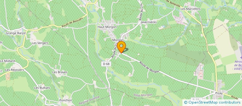 localisation de l'entreprise 1752 à VILLIE-MORGON