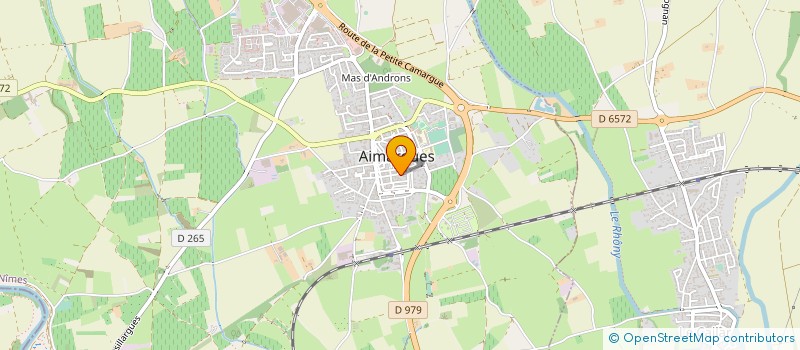 localisation de l'entreprise 1772  AIMARGUES