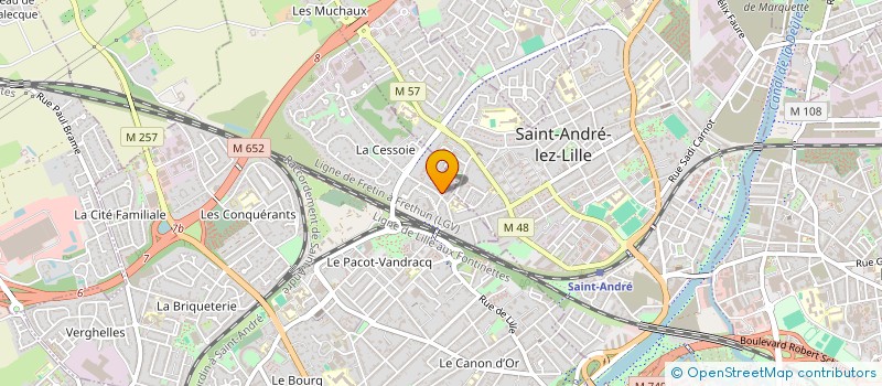 localisation de l'entreprise 17CSS à LAMBERSART