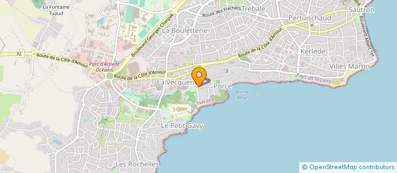 localisation de l'entreprise 17DEGRENORD  SAINT-NAZAIRE