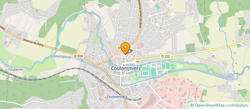 localisation de l'entreprise 18 20 PLACE DU MARCHE COULOMMIERS  COULOMMIERS