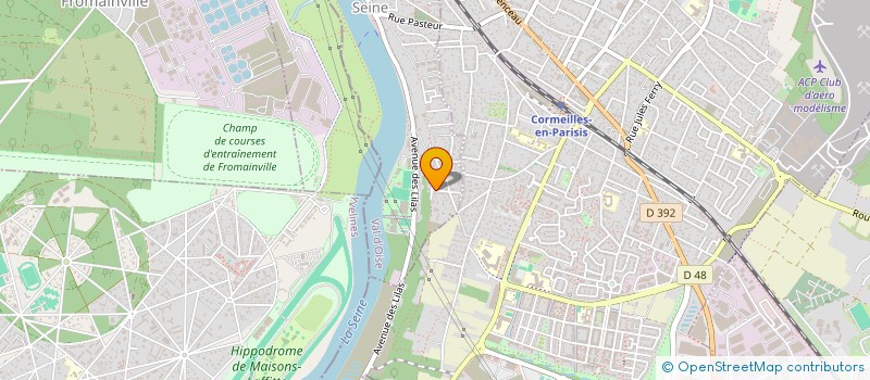 localisation de l'entreprise 18&22CAP  LA FRETTE-SUR-SEINE