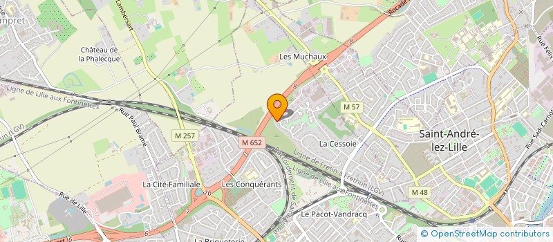 localisation de l'entreprise 18 BIGO DANEL à LAMBERSART