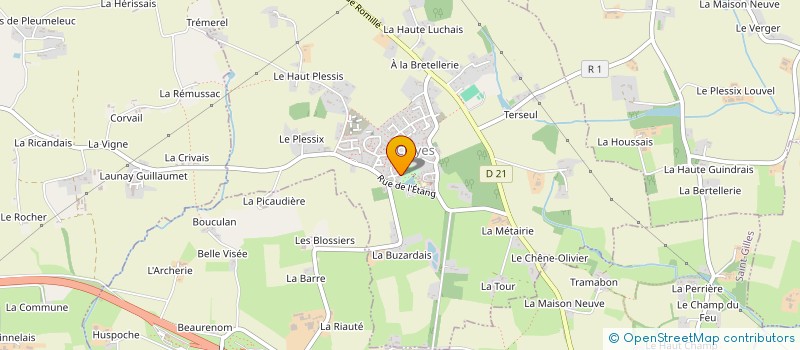 localisation de l'entreprise 18 BOULEVARD DE VOLNEY  CLAYES