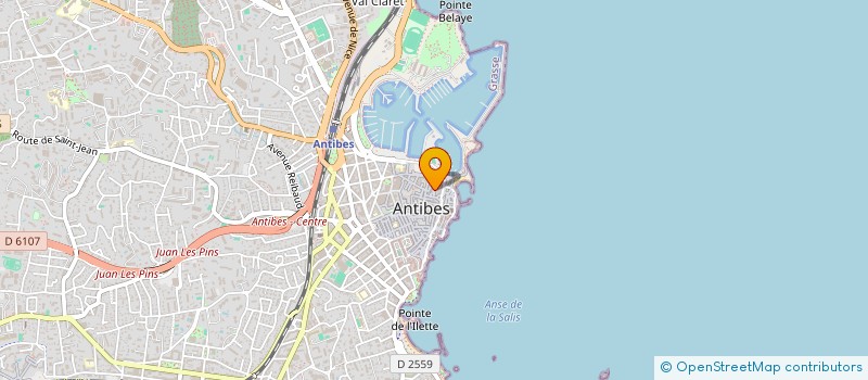 localisation de l'entreprise 18 CASEMATES à ANTIBES