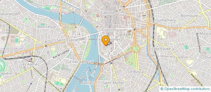 localisation de l'entreprise 18 DALBADE à TOULOUSE
