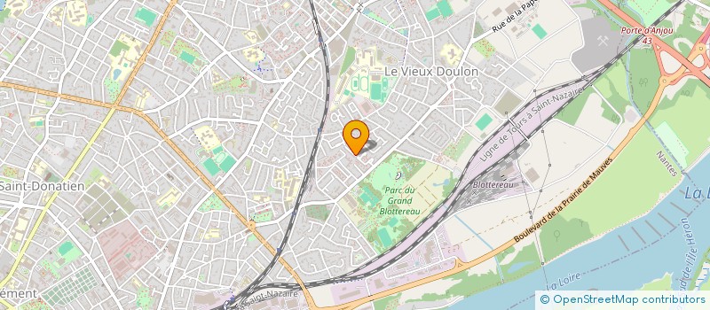 localisation de l'entreprise 18 LAVOISIER à NANTES